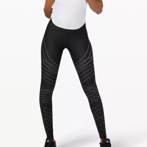 Lululemon Mapped Out Olive Green Tight Leggings Olive Green